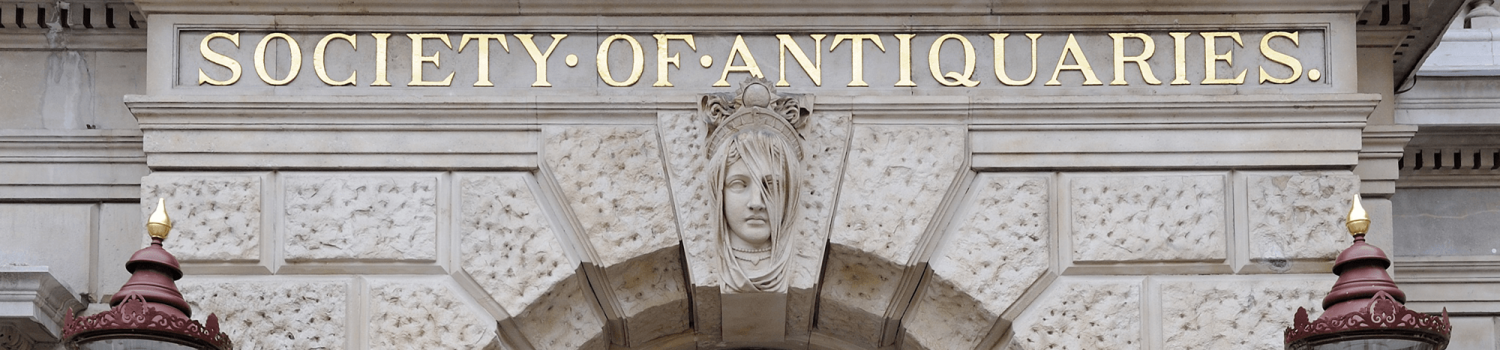 The Entrance to the Society of Antiquaries