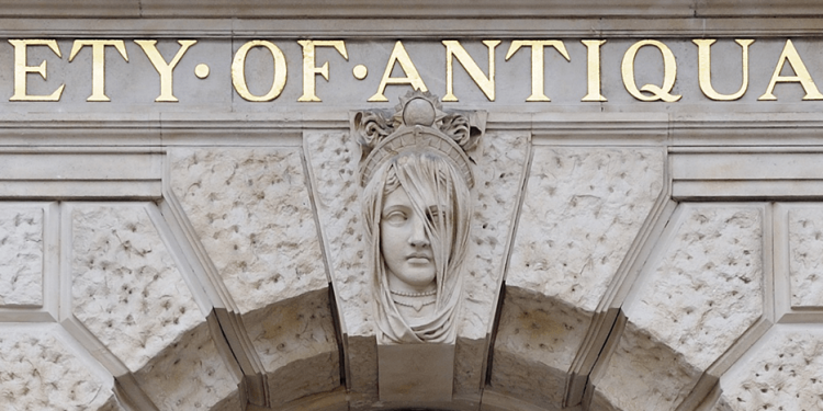 The Entrance to the Society of Antiquaries